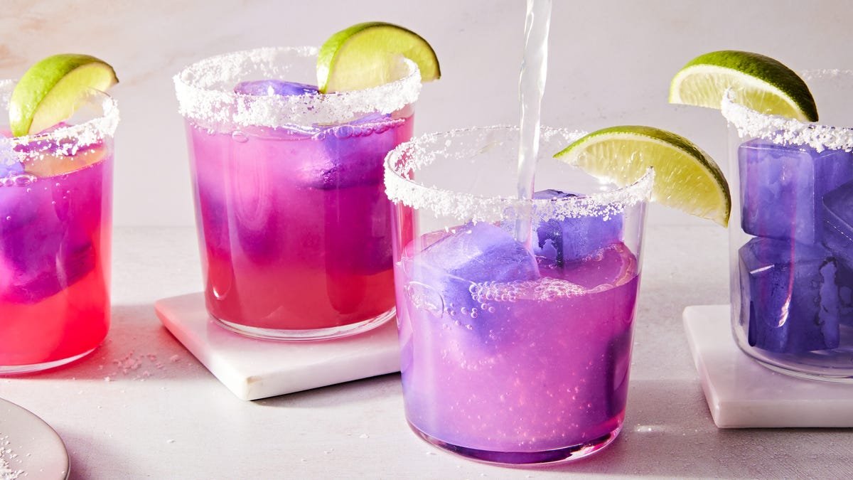 Color-Changing Margaritas