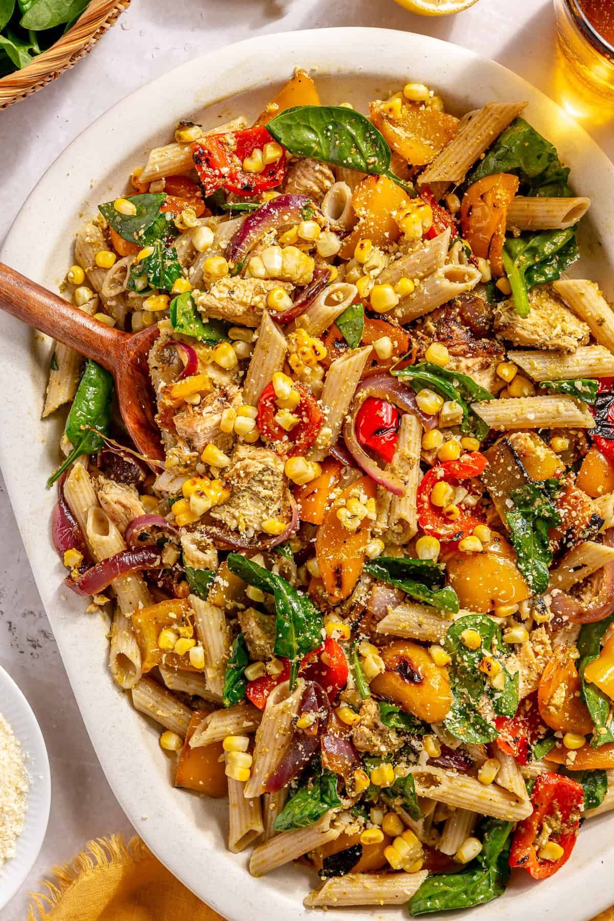 Grilled Summer Pasta Salad