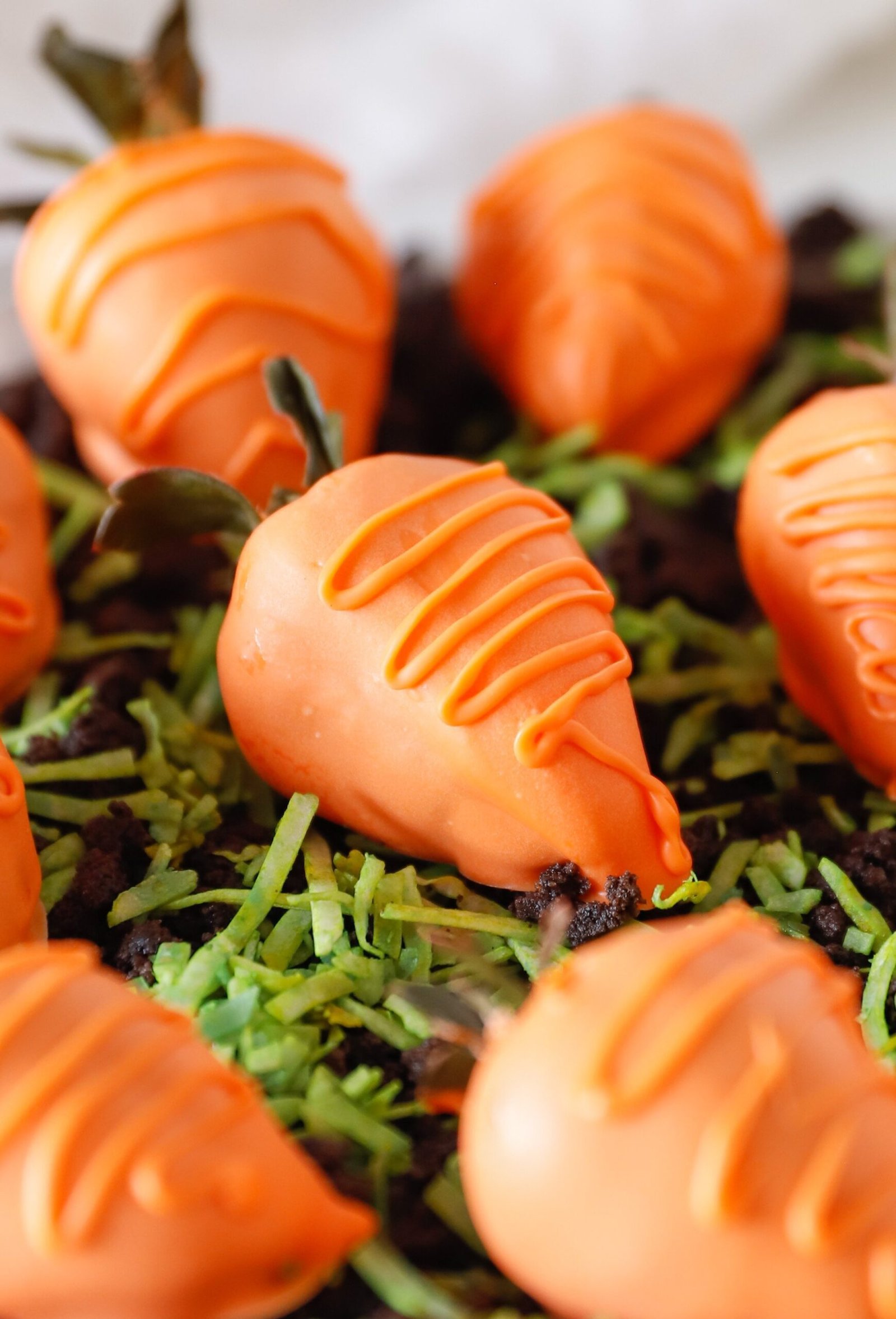 Chocolate Covered Strawberry Carrots