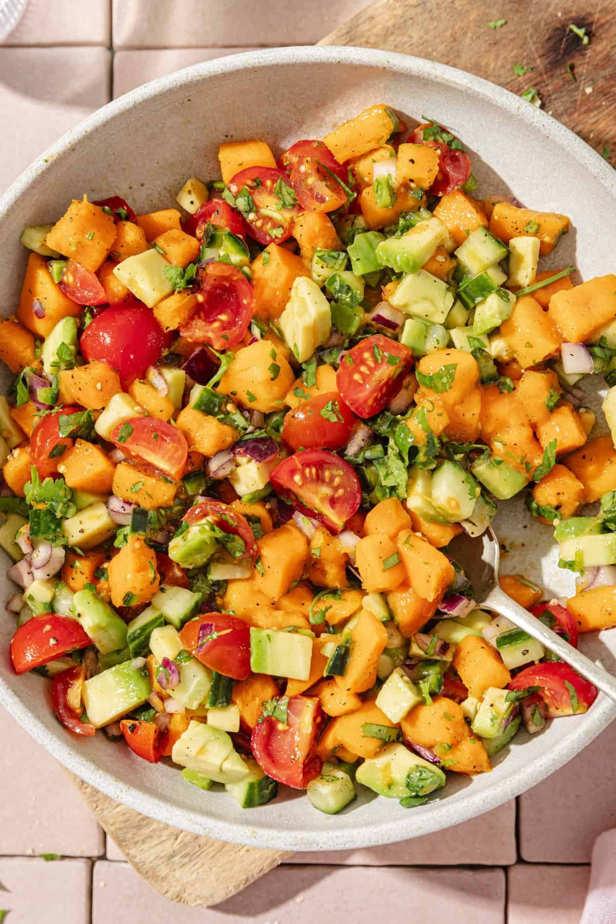 Easy Mango Avocado Salsa - Rainbow Plant Life