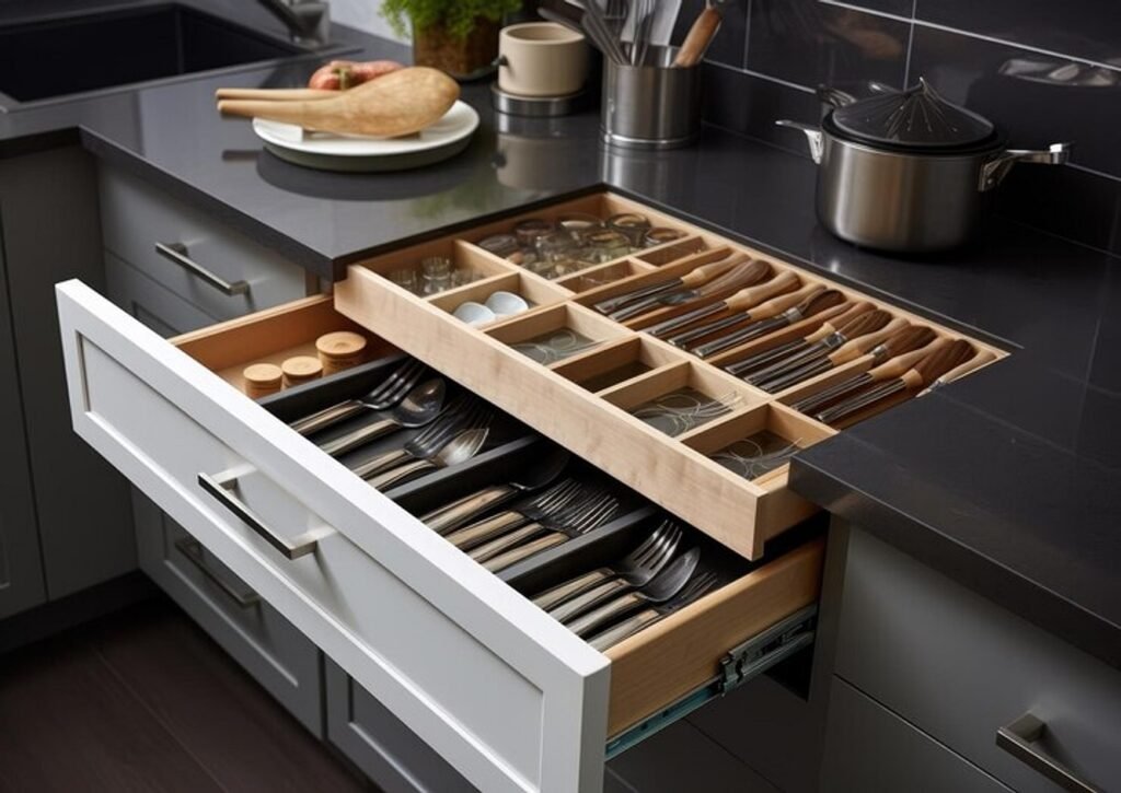 kitchen cabinet organization