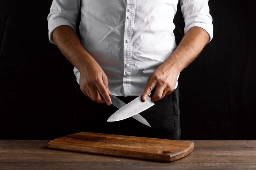 How to Sharpen a Kitchen Knife