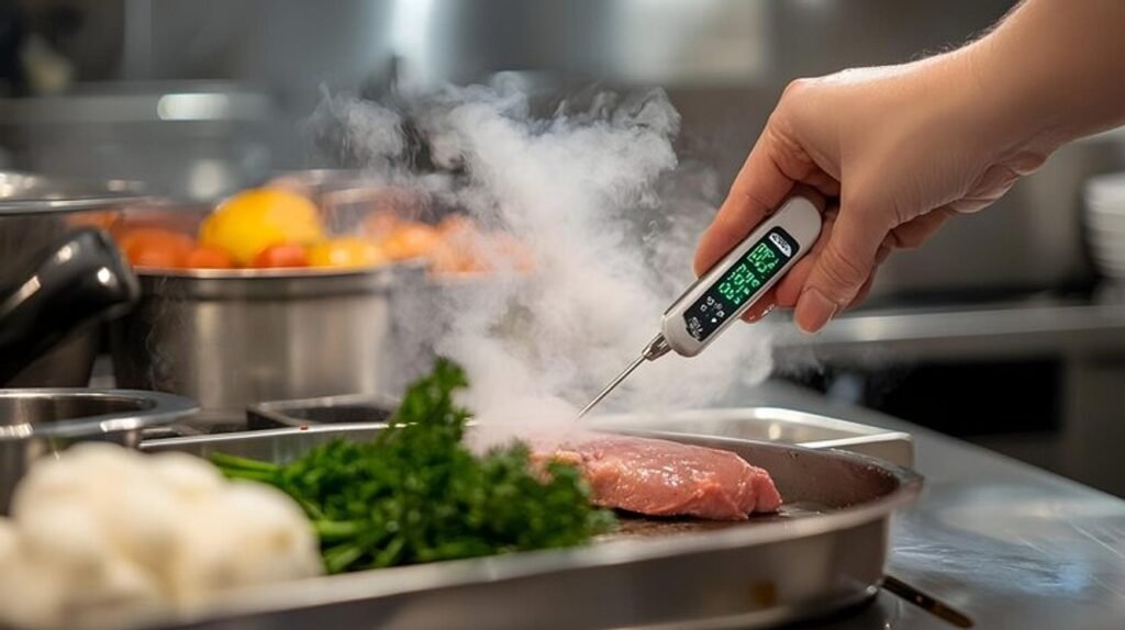 Food Temperature smoke