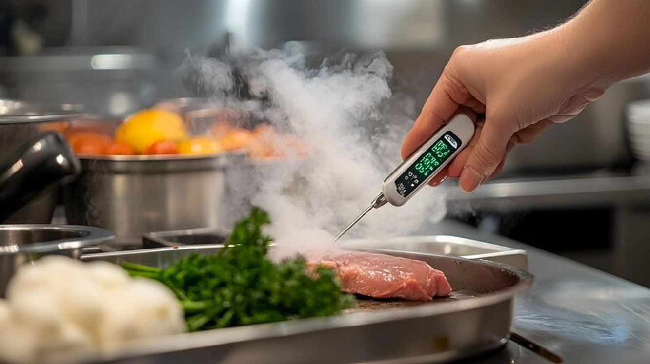 Food Temperature smoke