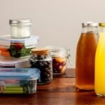 Glass and Plastic Food Containers