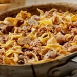 One Pot Beef Stroganoff