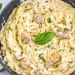 One Pot Chicken Alfredo Pasta