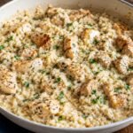 One Pot Creamy Chicken and Rice Recipe
