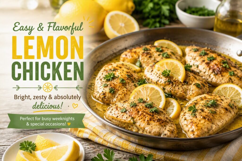 Lemon Chicken Recipe