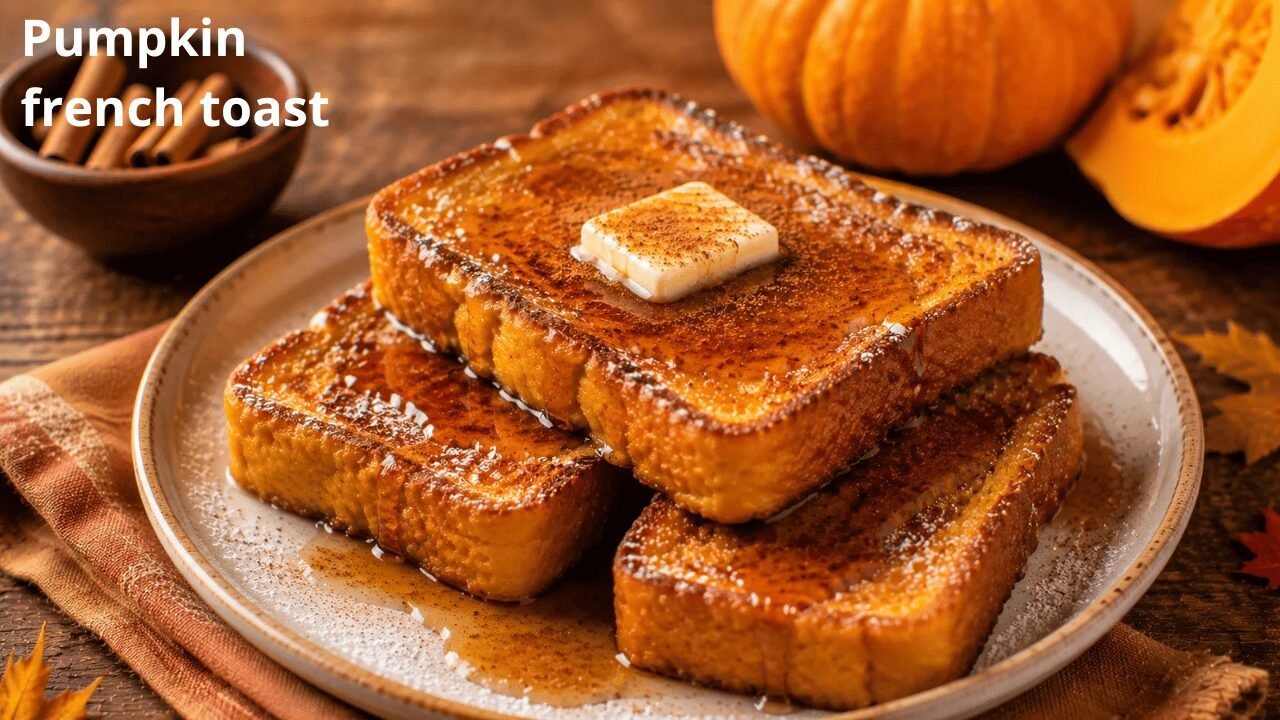 Pumpkin french toast