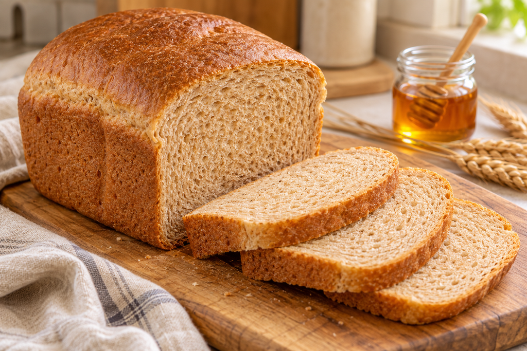 Honey Whole Wheat Bread