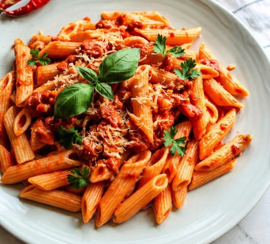 One Pot Creamy Tomato Basil Pasta