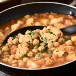 One Pot Moroccan Chicken and Chickpeas