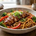 One Pot Teriyaki Chicken Noodles
